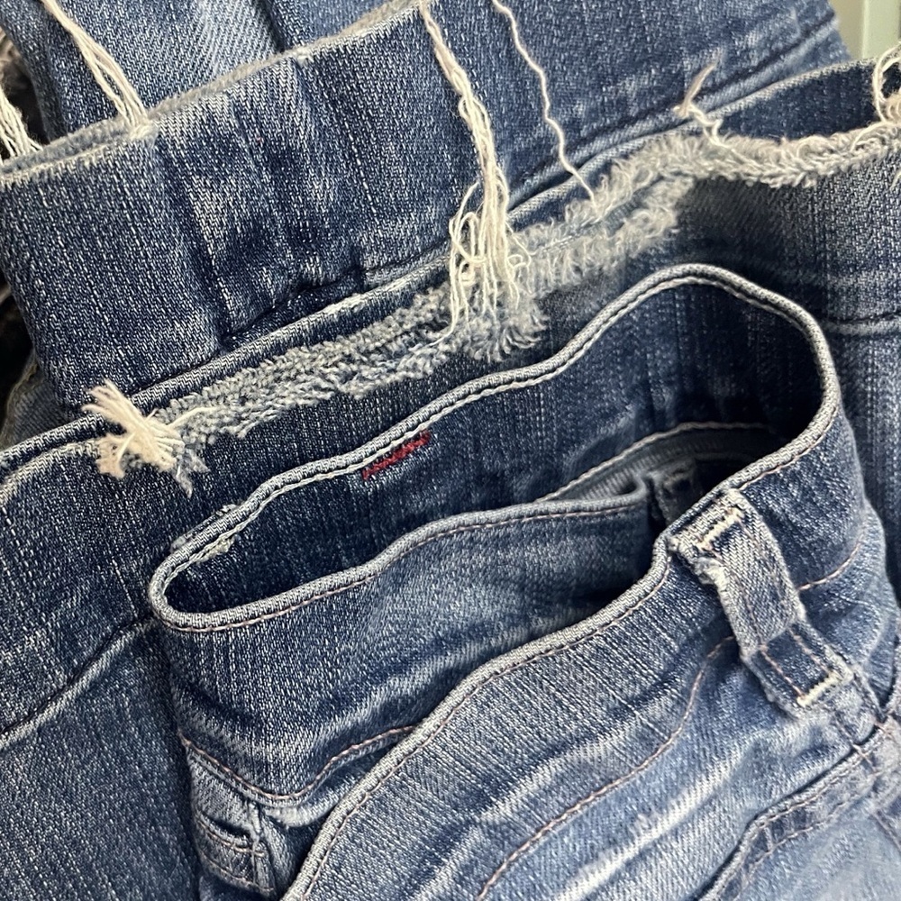 (sold) Dojo 7 For All Mankind Flare Leg Jeans Casual School Vintage Bootcut - Picture 9 of 9
